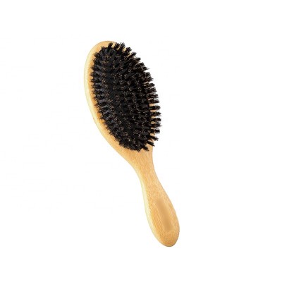 Professional Natural Beach Wood Handle Barber Paddle Hair Brush Personalized Hair Brush