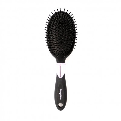 Professional Custom Logo Square Detangling Hair Scalp Massage Paddle Brush